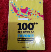 Image of 100++ BEASISWA S-1 FAVORITE DALAM NEGERI DI UNIVERSITAS PILIHAN